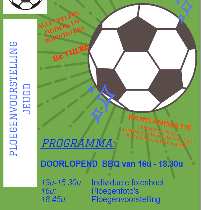 Ploegenvoorstelling – 2 oktober