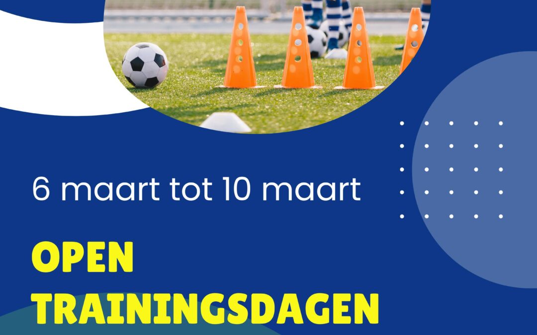 Open trainingsdagen